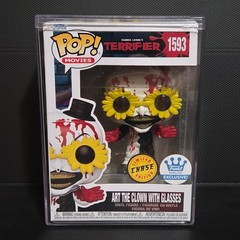 Funko Pop! Vinyl: Terrifier Art the Clown with Glasses (Chase) in Hard Protector
