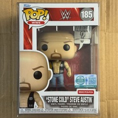 Funko Pop! Stone Cold Steve Austin #185, WWE “What?” EE Exclusive, 9500 PCS, NM