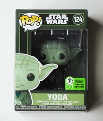 NEW Funko Pop Yoda #124 – Star Wars – Official 2021 ECCC Emerald City Comic Con