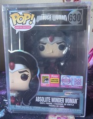 Funko Pop DC Heroes Absolute Wonder Woman 630 LE 1000 SDCC 2026 CON STICKER