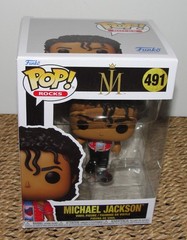 Michael Jackson Beat It Funko Pop Vinyl Figure #491 *Damaged Box*