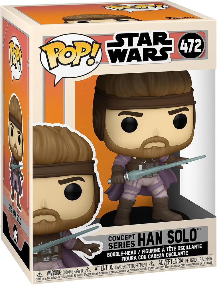 POP Star Wars: Concept Series – Han Solo,Multicolor