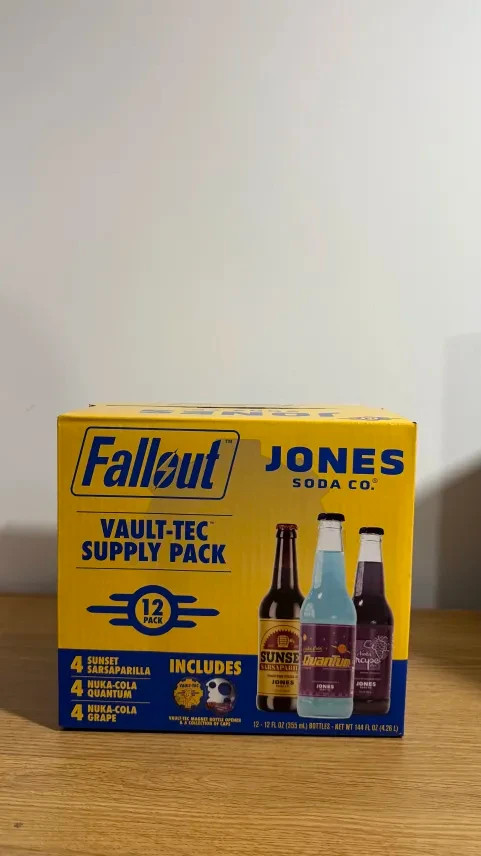 Fallout x Jones Soda Co – Vault-Tec Supply Pack Costco Exclusive – FREE SHIPPING
