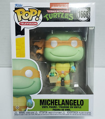 LOT OF 2 LEONARDO & MICHELANGELO EASTER Teenage Mutant Ninja Turtles Funko POP!