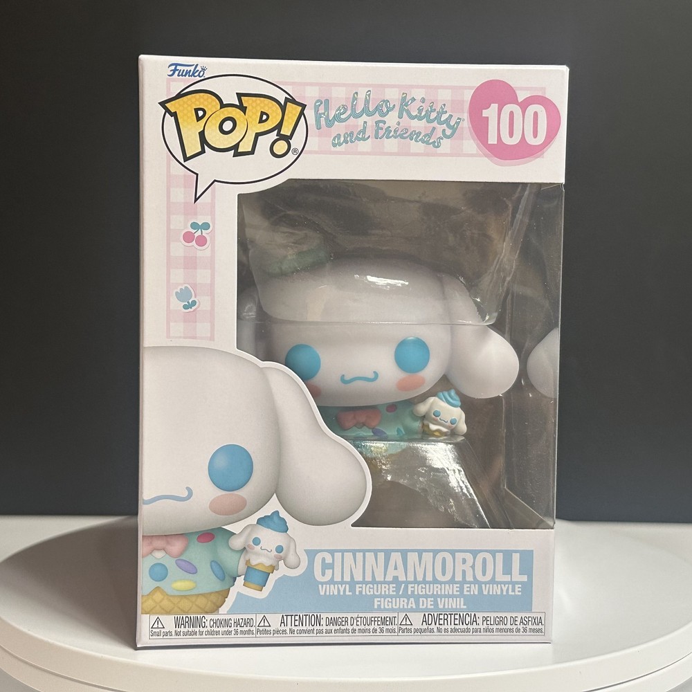 Funko Pop! Hello Kitty: Cinnamoroll (Ice Cream) #100 And Pop Protector
