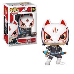 Funko POP! Games: P5 Personas – Fox (GameStop)(Damaged Box) #584