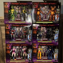 Five Nights at Freddy’s Endo Series Figures Monty Roxy Mangle Chica Freddy FNaF