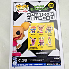 Funko Pop Cartoon Network Dee Dee 1068 Dexter’s Lab Animation Figure with Box
