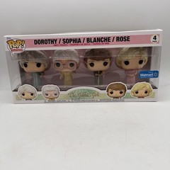 Funko Pop Golden Girls TV Figure 4 Pack Dorothy Sophia Blanche Rose Walmart Ex.