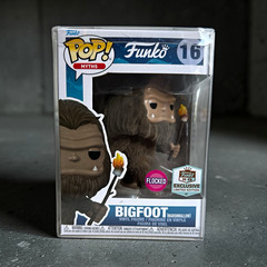 Funko Pop! Myths Bigfoot (Marshmallow) #16 Flocked Funko Exclusive 2021