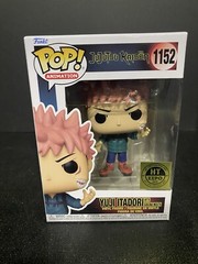 FUNKO POP ! YUJI ITADORI WITH TSUKAMOTO DOLL 1117 FYE EXCLUSIVE C02