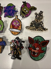 Five Nights At Freddy’s Mystery Enamel Pin Lot Of 11 Enamel Pins FNAF