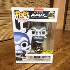 Funko Pop! Avatar The Last Airbender Blue Spirit Glow Hot Topic #1002 Vinyl Fig…