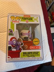 Bullseye in Ninja Mask with Donnie (Chase) Funko Pop With Hard Case Pop…