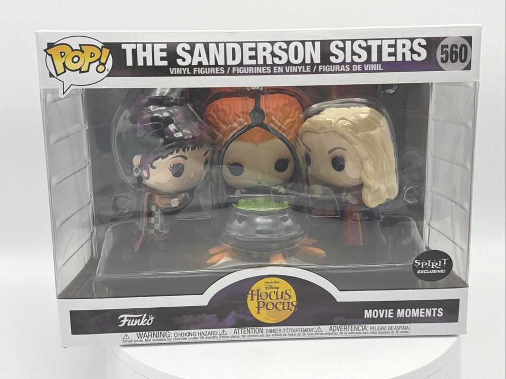 Funko Pop! Moments: Disney The Sanderson Sisters 560 Spirit Halloween Not Mint