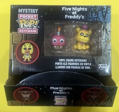 Five Nights at Freddy’s Mystery Pocket Pop Keychain Display Case FNaF Fazbear +1