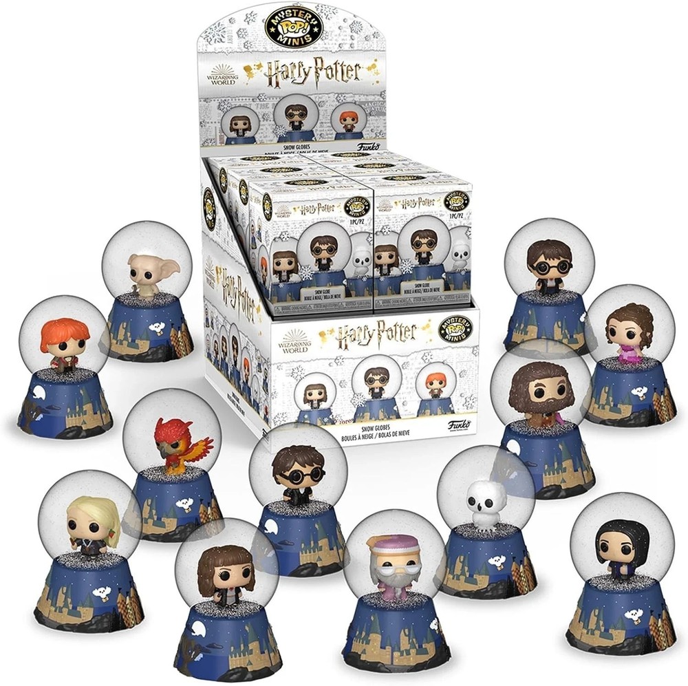 funko pop mystery mini harry potter snow globes