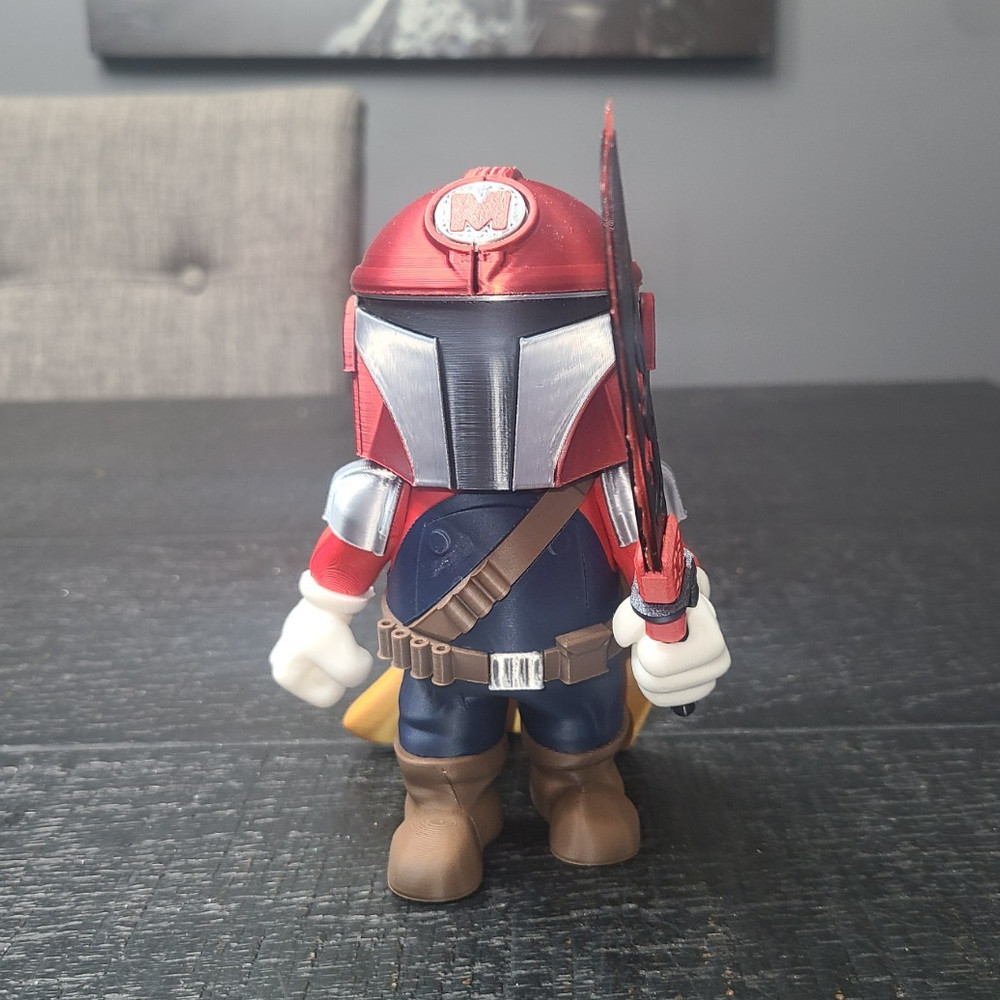 3D Printed Fan Art Mariolorian 6″