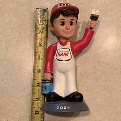 2005 Hardware Hank Home Improvement Advertising Promotional Bobblehead Flawed