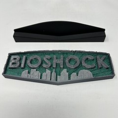3D Printed BIOSHOCK (V1) – Fan Sign for your Funko Pops & Collectibles