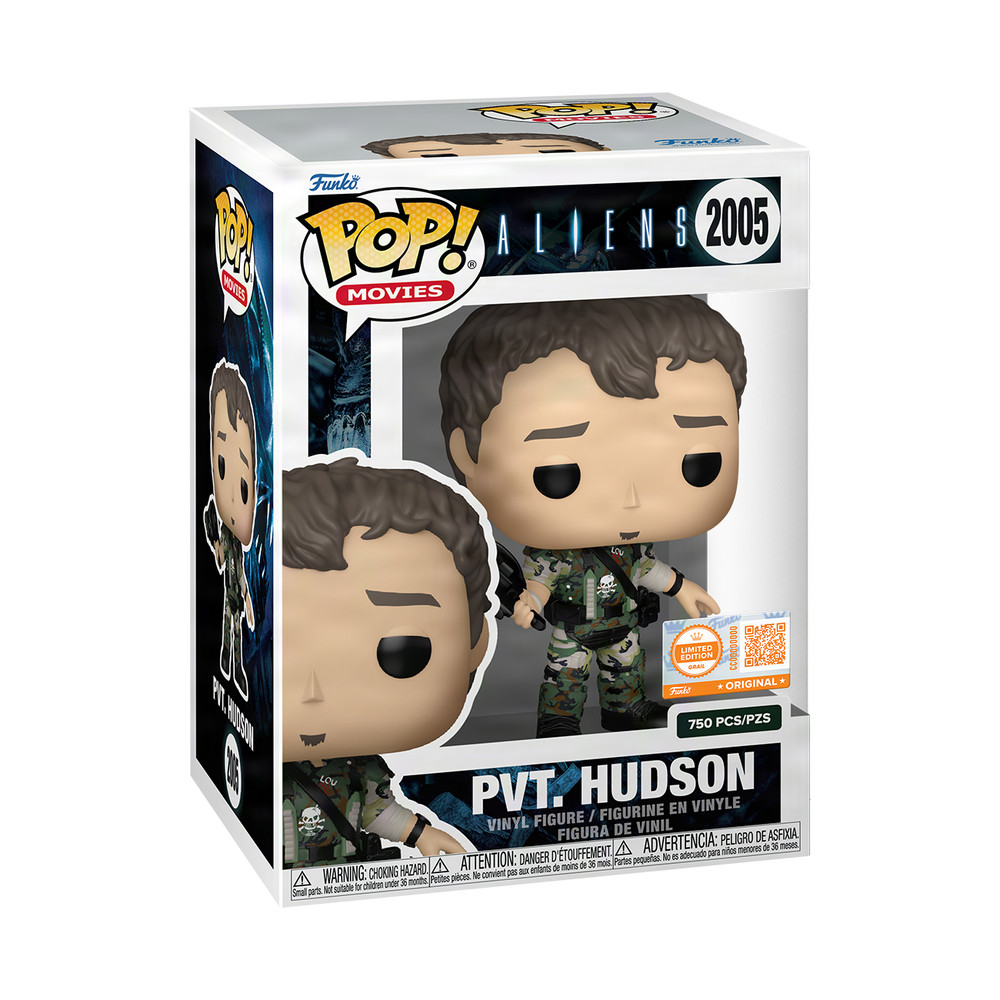 Funko Pop! Pvt. Hudson LE 750 Pcs GRAIL Funko Shop Exclusive RARE MINT CONDITION
