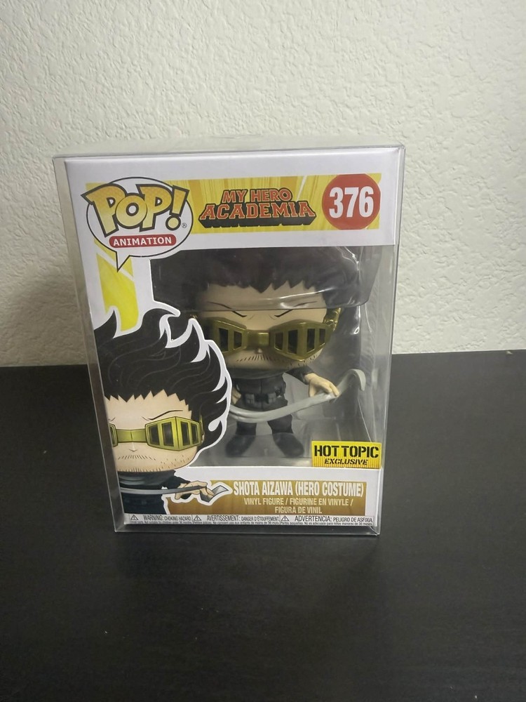 Funko Pop Shota Aizawa Hero Costume #376 Hot Topic Exclusive w/ Protector