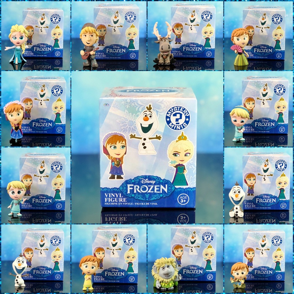 Funko Mystery Minis Frozen HOT TOPIC EXCLUSIVE Disney Figures NEW+Box 3SHIPSFREE
