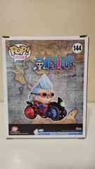 Funko Pop! Rides Deluxe: One Piece Franky With Black Rhino FR-U 4 (ECCC) #144.
