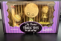 Sealed-Dark Horse Tim Burton Tragic Toys 3-Figure Multipack Oyster Boy Stain Boy