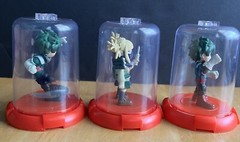 Domez My Hero Academia Mini 3 Figure Lot Himiko Toga, 2 Izuku Midoriya, A-6