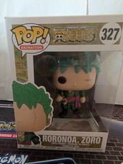 Funko Pop! Animation Vinyl: One Piece – Roronoa Zoro #327 in box