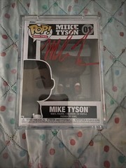 Mike Tyson Signed Funko Pop Autographed JSA COA