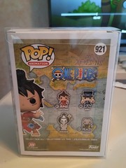 Funko Pop! One Piece Luffytaro #921 Metallic Signed – no COA – w/ Protector
