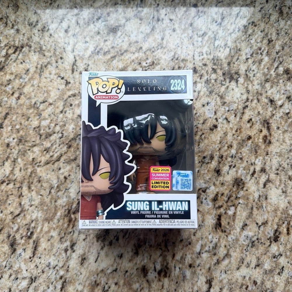 Funko Pop Sung Il-Hwan #2324 Solo Leveling 2026 Summer Convention Exclusive