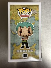 Funko Pop! Vinyl: One Piece – Roronoa Zoro – HT (Exclusive) #1496 In Hand!