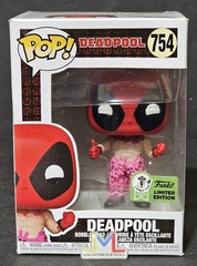 Funko Pop! Vinyl: Marvel – Deadpool – Emerald City Comic Con (ECCC) W/ Protector