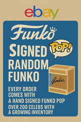 SIGNED – FUNKO MYSTERY BOX – RANDOM FUNKO POP