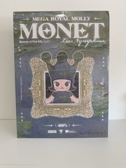 POP MART Mega Royal Molly Monet Les Nymphéas 400% Exclusive Unopened