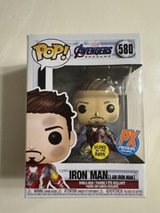 Funko Pop Avengers Endgame I am Iron Man Figure w/ Protector (PX Exclusive)