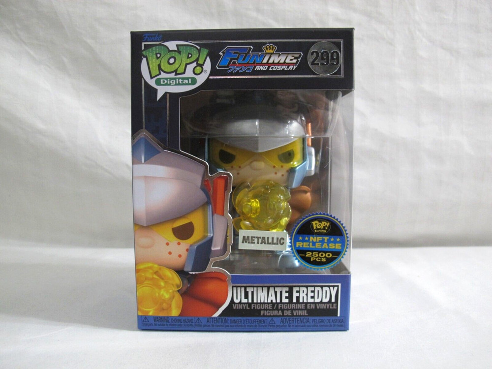 Funko Digital Funime #299 Ultimate Freddy Metallic – Royalty LE 2500 – Fast Ship