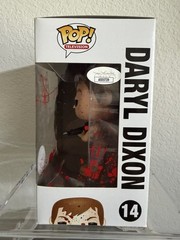 Norman Reedus Signed TWD Bloody Daryl Dixon Funko #14 Harrison’s Toys w/ JSA