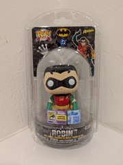 SDCC 2025 Funko Pop! Robin 15 Years Clamshell Official Con Sticker LE 2010