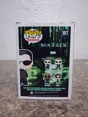 Neo 157 The Matrix 2015 Funko Pop W/ Case Authentic Vaulted Retired