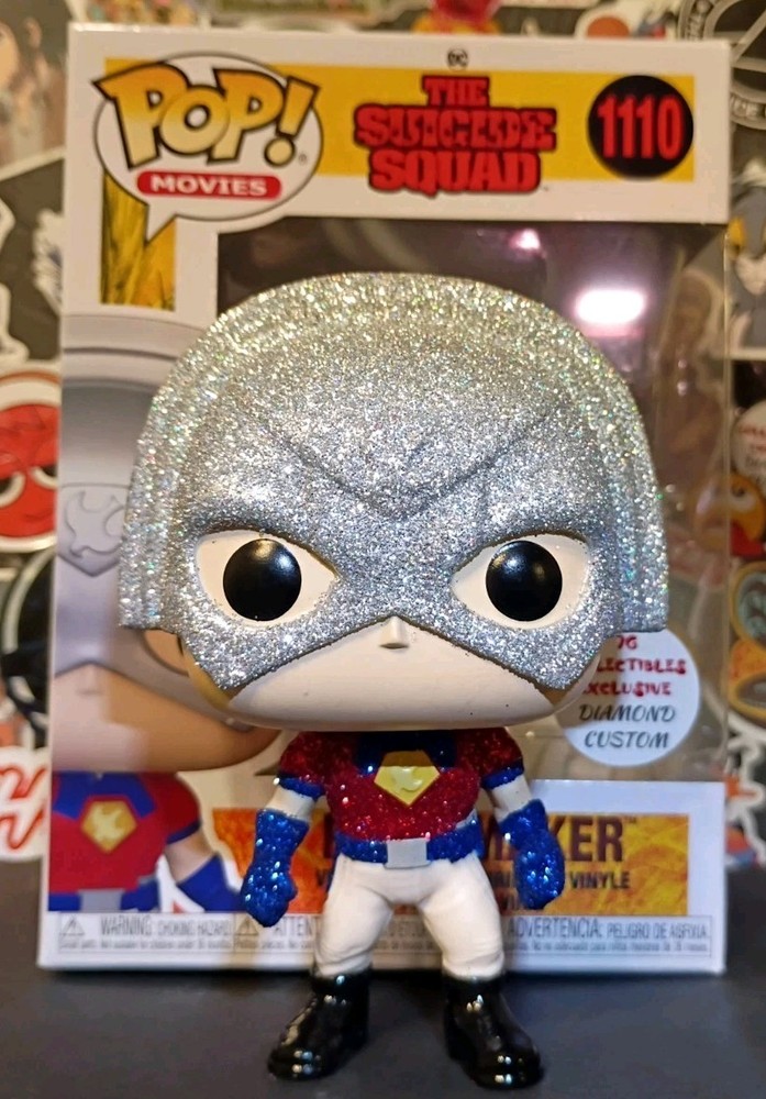 Funko Pop! DC (DIAMOND) The Suicide Squad Peacemaker #1110 CUSTOM VHTF