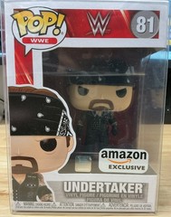 Funko Pop WWE The Undertaker #81 Amazon Exclusive w/ Pop Protector