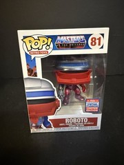 FUNKO POP ! ROBOTO 81 2021 SUMMER VIRTUAL FUNKON LIMITED EDITION DB9