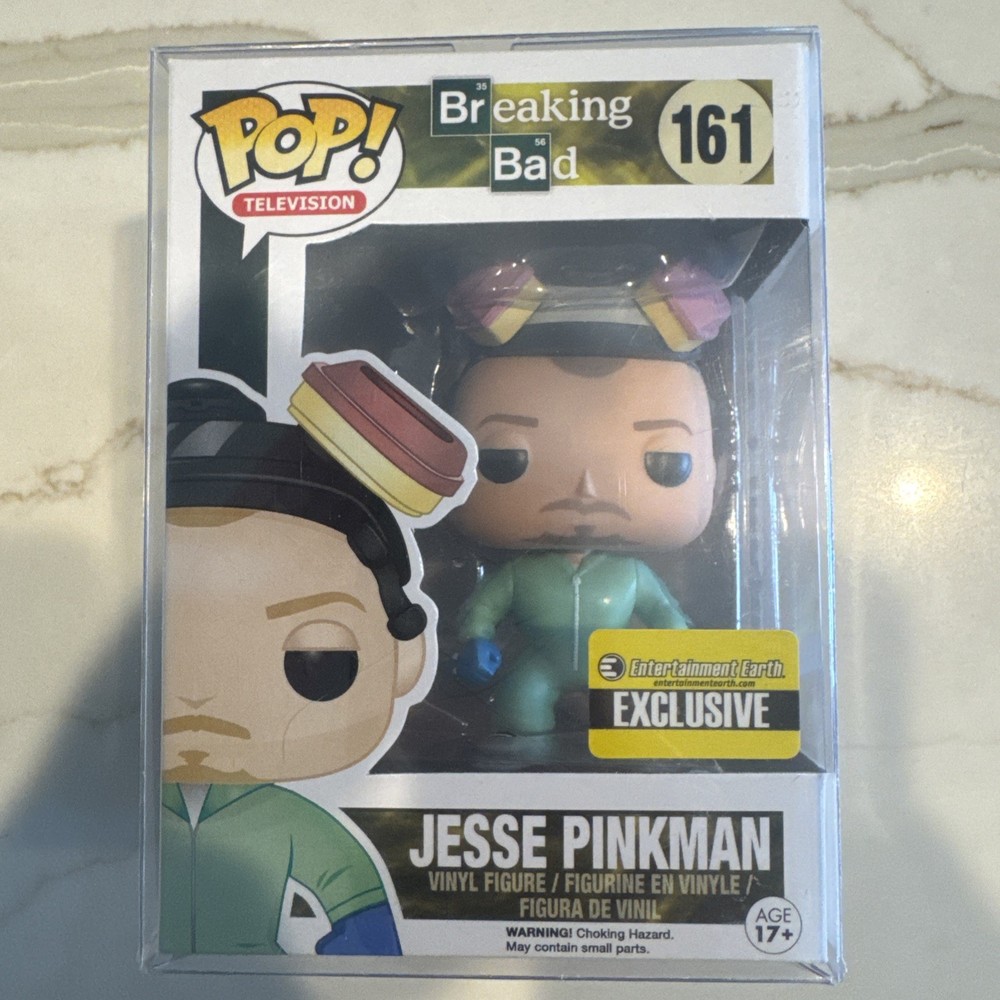 Funko Pop! Breaking Bad Jesse Pinkman 161 Entertainment Earth Exc w/protector