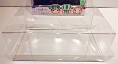 1 Box Protector For FUNKO HARRY POTTER ECCC WEASLEY 3 Pack Clear Display Case