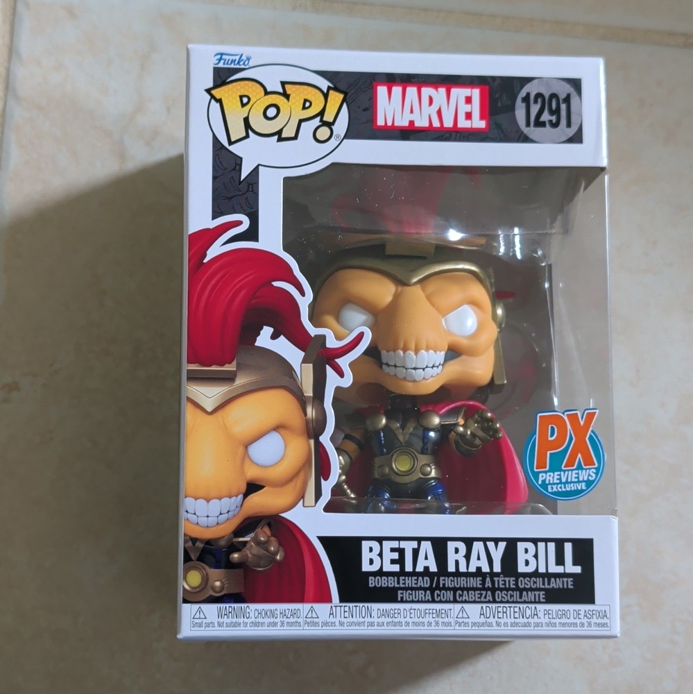 Funko Pop! #1291 Vinyl Marvel Beta Ray Bill PX Exclusive Vinyl Figure New