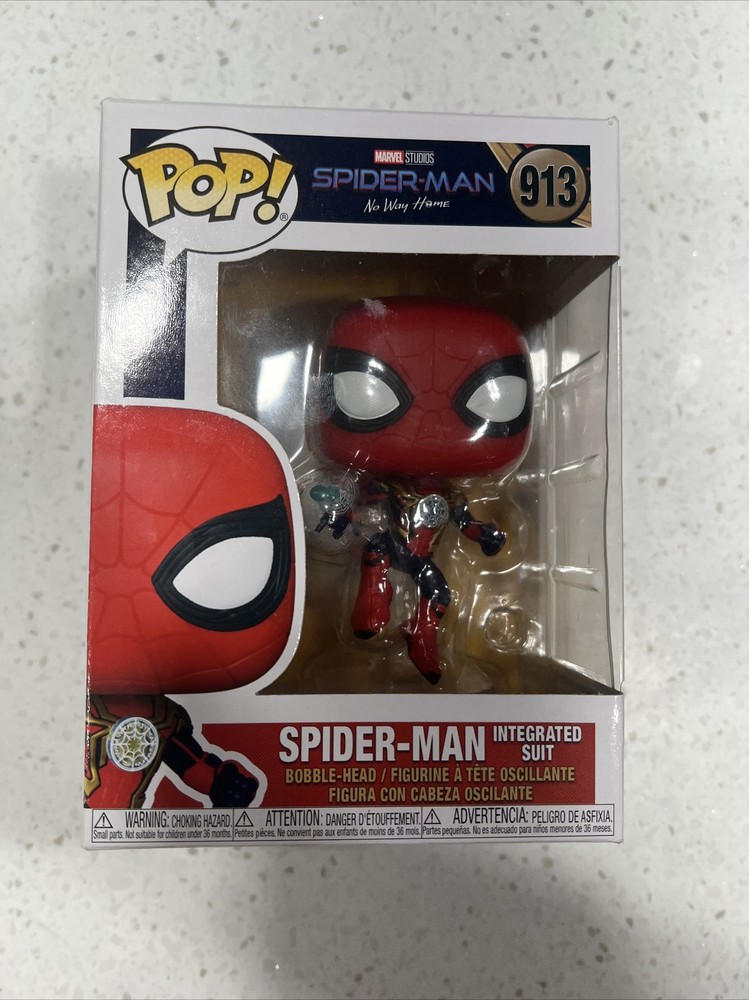 Funko Pop! Movies: Spider-Man: No Way Home – Spider-Man Integrated Suit Vinyl…